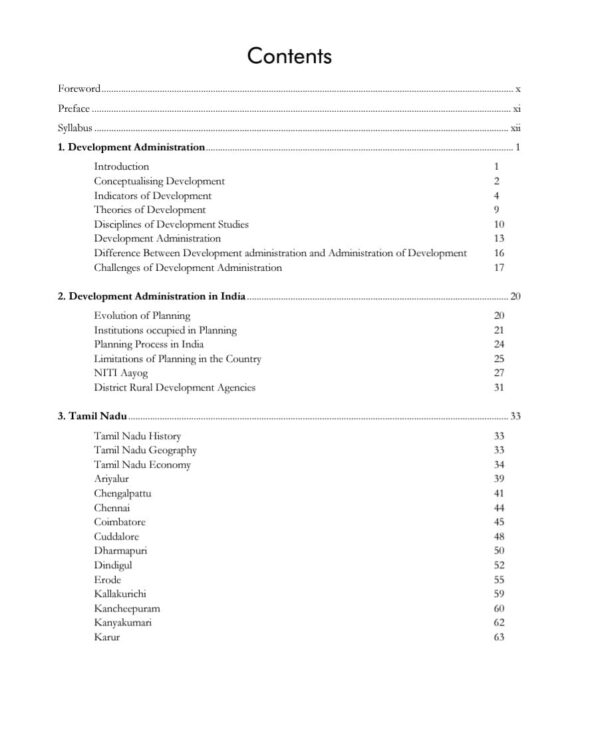 Development Administration in Tamil Nadu - Image 2