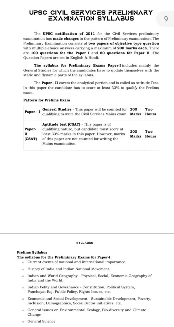 UPSC 14 Previous Years General Studies Preliminary Original Questions (2011-2024) - Image 6