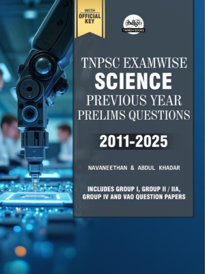 Front_ENGLISH_TNPSC-EXAMWISE_SCIENCE.webp TNPSC Exam Wise Science Previous Year Questions-2nd Edition