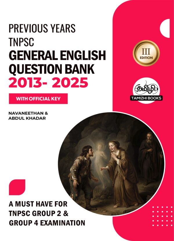 FrontCOVER 3RD EDITION Gen Eng QB 2025 TNPSC Previous Years General English Questions - 3rd Edition