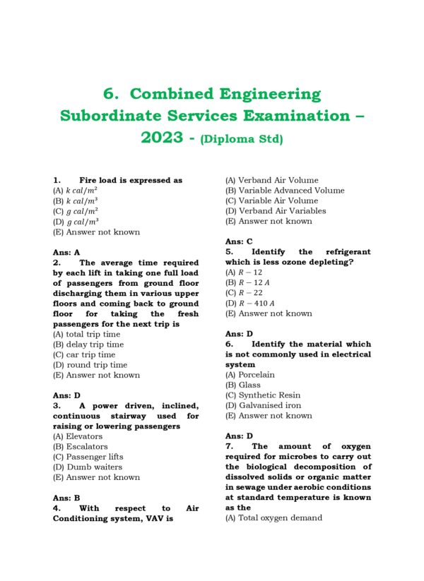 CTSE-Archi PYQB 2012-2025 EM-137_page-0001 TNPSC Combined Technical Services Examinations: Architecture Previous Year Questions (2012–2025)