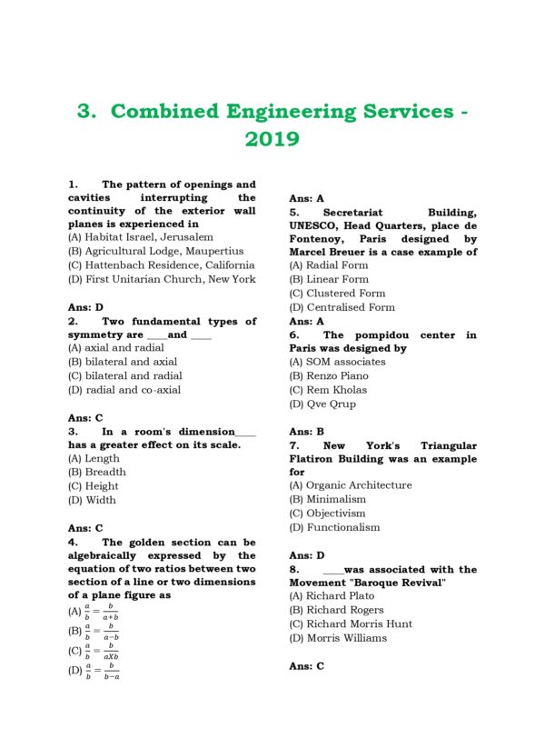 CTSE-Archi PYQB 2012-2025 EM-63_page-0001 TNPSC Combined Technical Services Examinations: Architecture Previous Year Questions (2012–2025)
