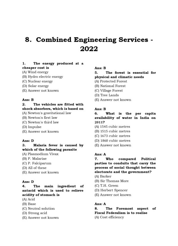 CTSE GS PYQB 2012-2025 EM-97_page-0001 TNPSC: Combined Engineering Service Examination -General Studies Previous Years Questions