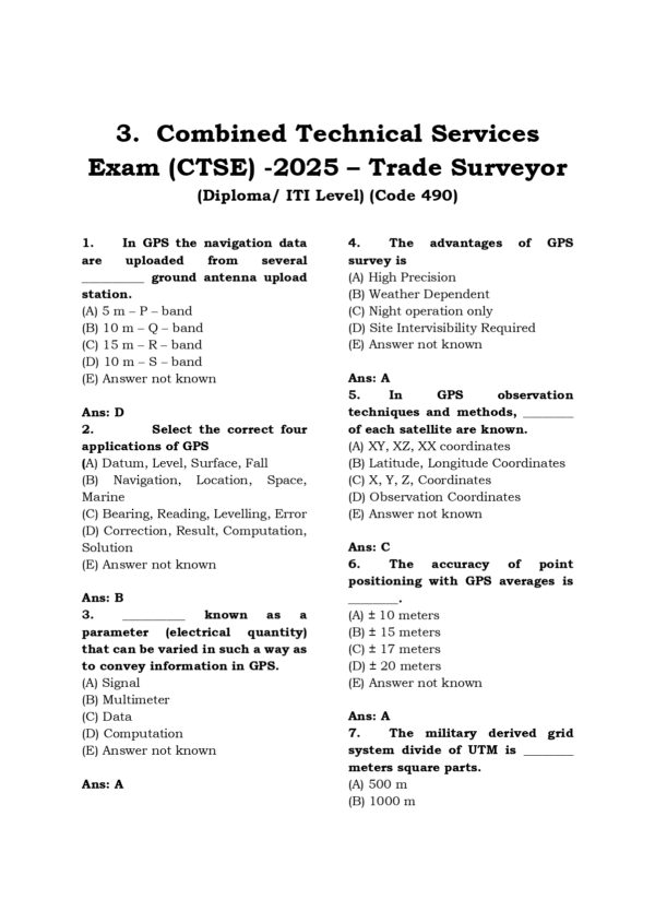 CTSE- Trade Surveyor PYQB 2012-2025 EM-80_page-0001 TNPSC: Combined Technical Services Examination - Trade Surveyor Previous Years Questions
