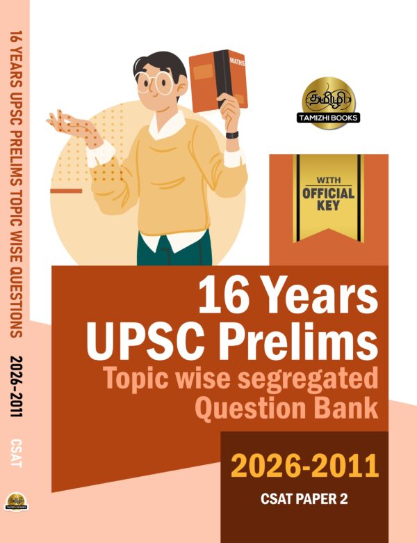 TW Front UPSC Topic Wise CSAT UPSC Preliminary Previous Years Questions Bank (2011-2026)